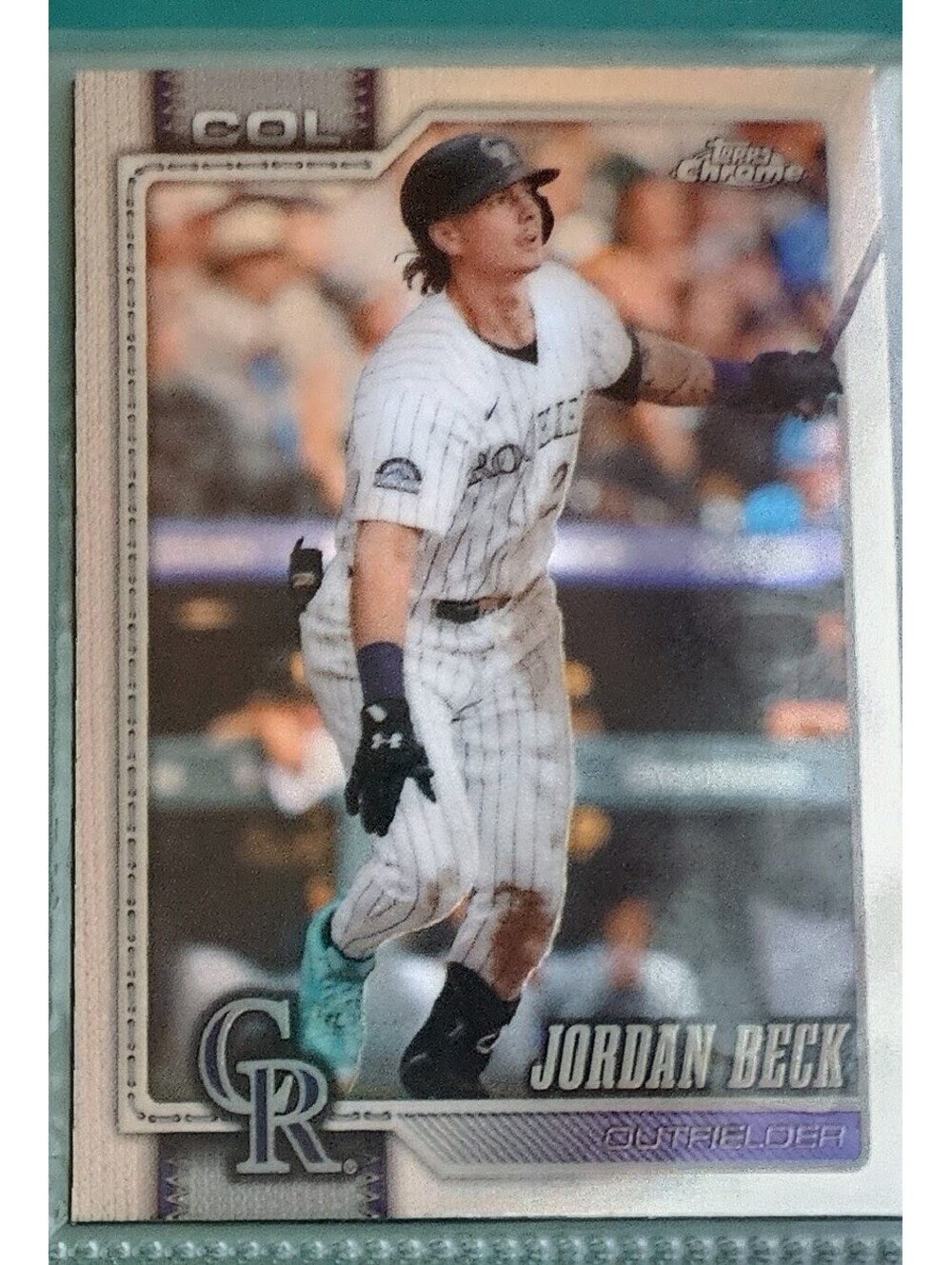 2026 Topps Chrome Baseball Jordan Beck #226 - Colorado Rockies